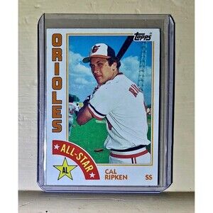 1984 Cal Ripken Topps Baseball All-Star Card #400